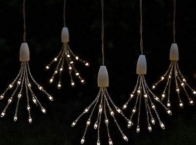 Luces De Navidad Led Con Panel Solar