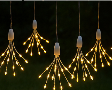 Luces De Navidad Led Con Panel Solar