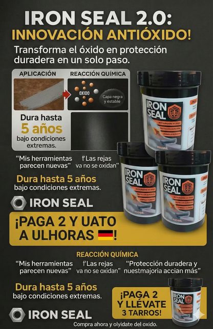 Iron seal ANTIOXIDANTE