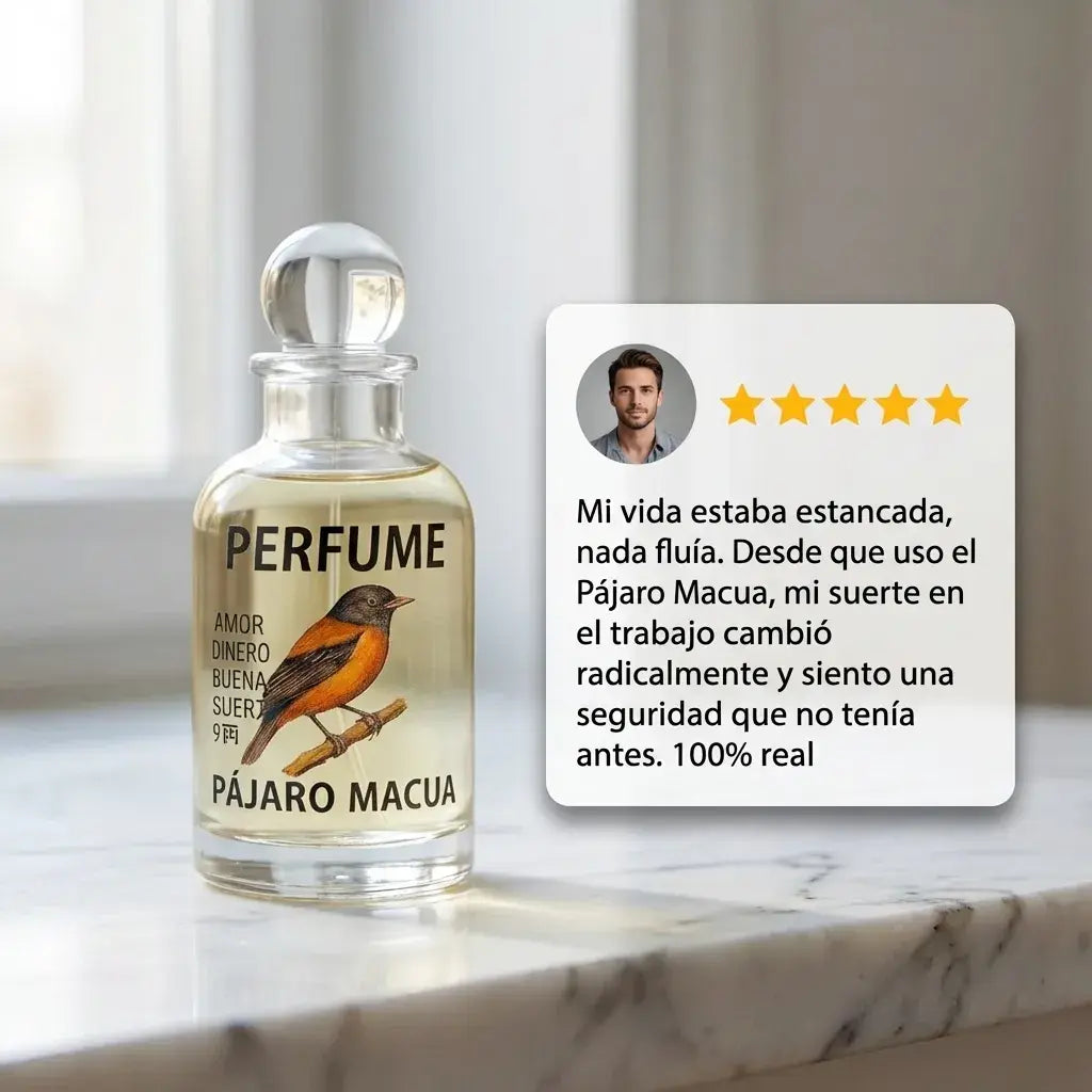 Perfume macua abre caminos