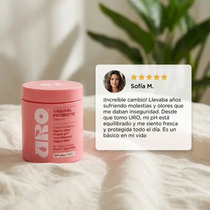 URO Calm™ – Cápsulas Anti-picor & Mal Olor